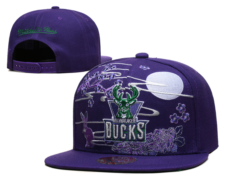 Milwaukee Bucks 2025 Stitched Snapback Hats 001